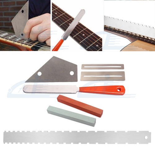 Guitar fret file - fret, neck
